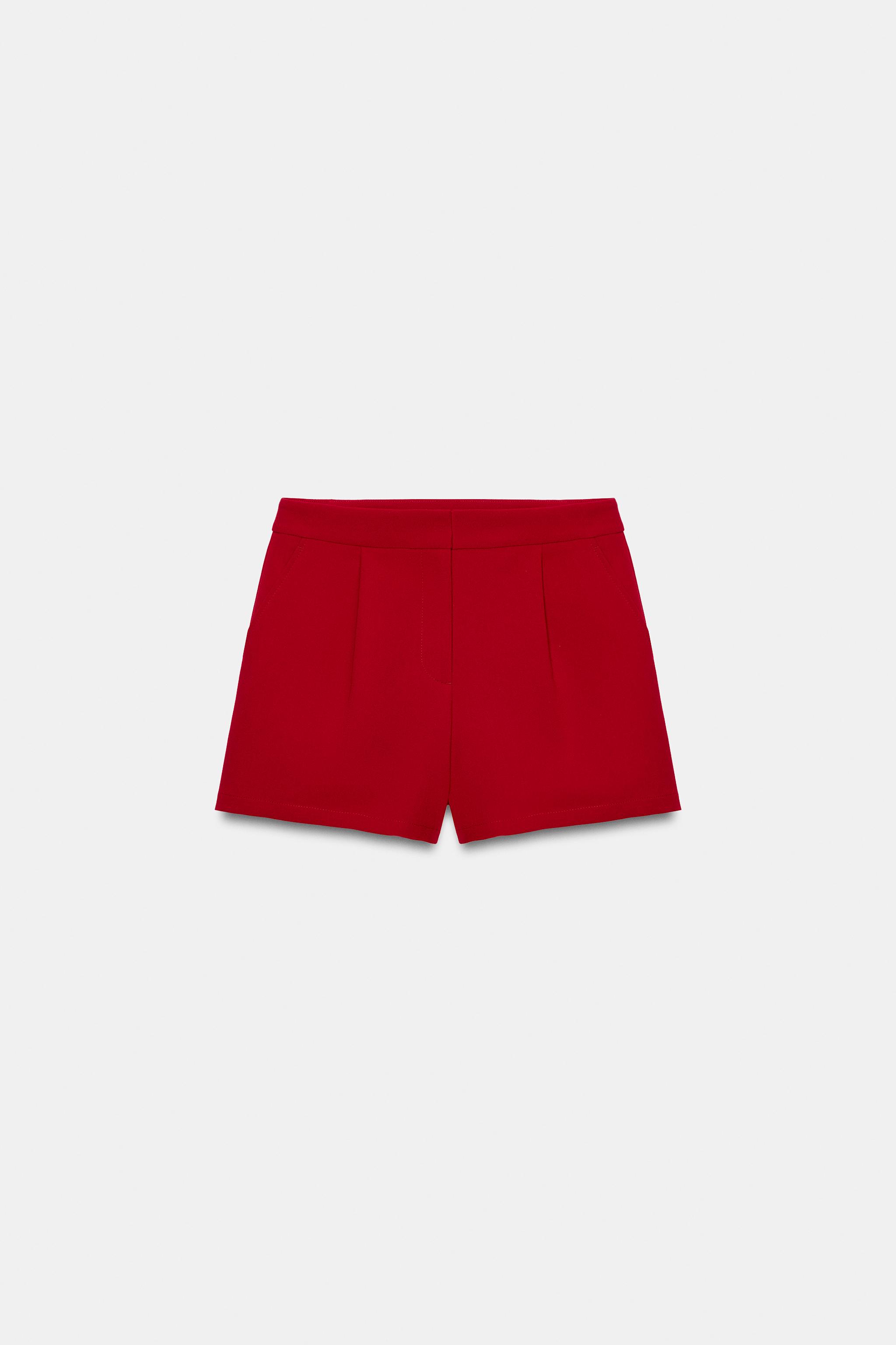 PLEATED SHORTS